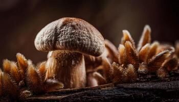Macro Shot of Nature Life in Forest Detailed Forest Nature Photography wallpaper photo