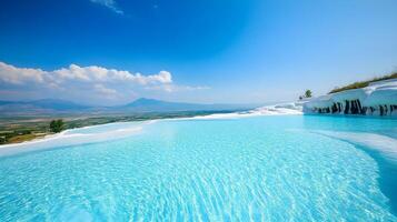 Crystal Blue Waters in Pamukkale photo