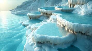 Pamukkale's Unique Geothermal Beauty photo
