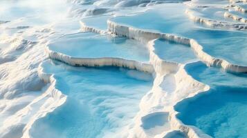 Pamukkale's Unique Geothermal Beauty photo