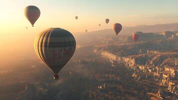 Soft Clouds and Quiet Valleys, The Art of cappadocia photo