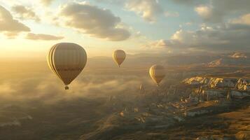 Soft Clouds and Quiet Valleys, The Art of cappadocia photo
