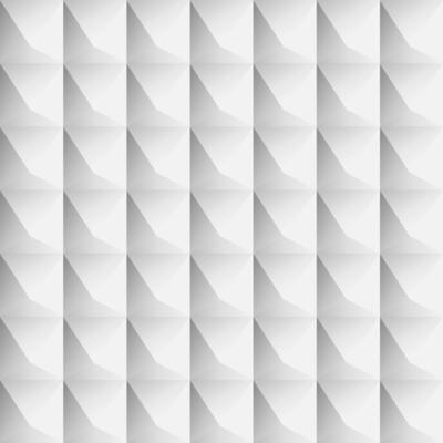 seamless geometric 3d pattern. Repeatable architecture creative background. Decorative endless white and gray tile texture