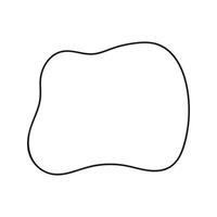 Empty speech bubble for message and text. Hand drawn doodle quotes boxes illustration. vector