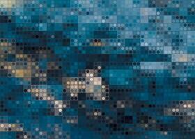 A blue and white image with a lot of dots vector