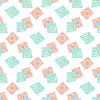 Condoms seamless pattern vector