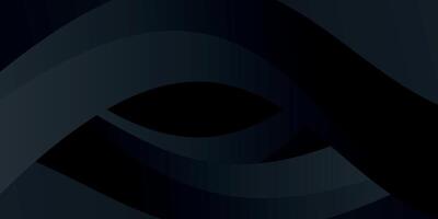 simple black wave background vector
