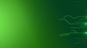 Artificial intelligence processes massive data volumes, moving through intricate circuit board and CPU systems video