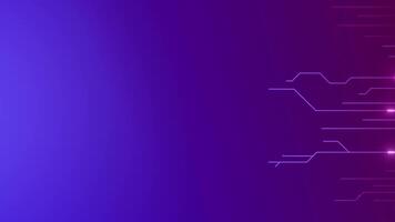 AI-driven data flows across futuristic CPU circuits, highlighting high-tech digital network processing sequences video