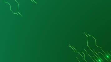 Abstract digital circuit board facilitates data flow, powered by AI algorithms and advanced CPU processing video