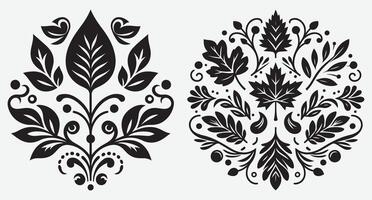 Vivid Leaves Illustrations for Dynamic Background and Ornaments vector