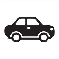Sedan car icon, simple style Pro vector