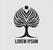 A logo for a company that is called tree vector