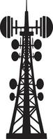 Antenna icon. Communication tower icon. Radio tower icon symbol, on white background illustration. vector