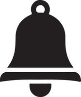 notification bell icons. Symbol of alarm. Notification message. Call and notification for smartphone vector
