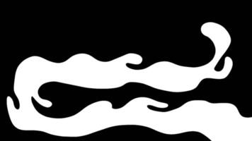 fluid transitions loop animation video