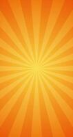 Radiant Light Burst Swirls With A Vibrant Gradient Orange Color Plain Animation Blank Vertical Background video