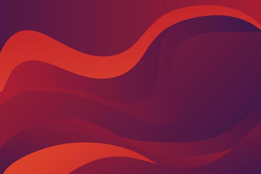 Minimal dark abstract background with red wave design for banner cover, book flayer. Eps10 vector
