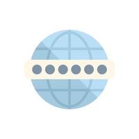 Global network security system protecting the world with password vector