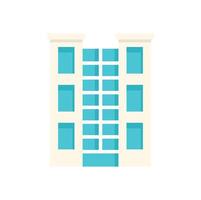 Modern city building showing modern architecture vector