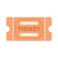 Retro ticket admitting access to an event vector
