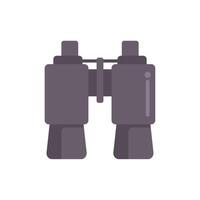 Binoculars zooming in for a close up view vector