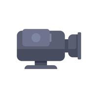 Modern security camera monitoring system providing safety vector