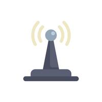 Radio tower transmitting signals for communication network vector