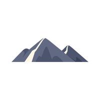 Simple and elegant illustration featuring a mountain range vector