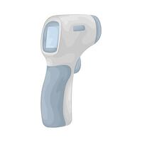Illustration of digital thermometer vector