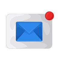 Illustration of new message vector