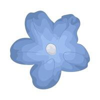 illustration of delphinium vector