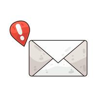 Illustration of error message vector