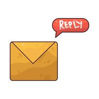 Illustration of reply message vector