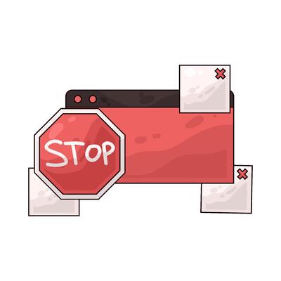 Illustration of website