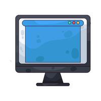 Illustration of website vector