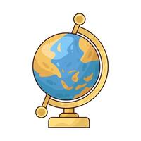 Illustration of globe vector