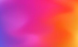 Colorful blurred background with a rainbow gradient vector