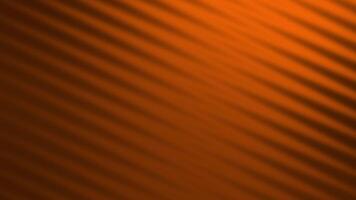 Orange looping wave animation background with diagonal gradient lines. 4k orange seamless motion wallpaper. video