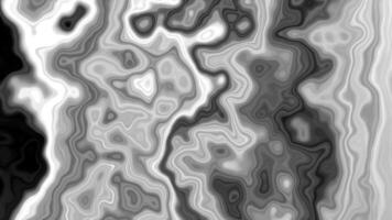 Mesmerizing abstract black and white fluid background animation. This artistic design radiates tranquility with its smooth, flowing aesthetic video