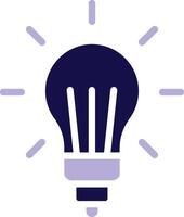 LED Lights Two Color Glyph Icon vector