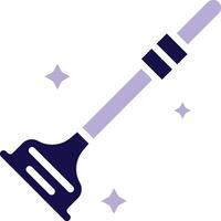 Plunger Two Color Glyph Icon vector