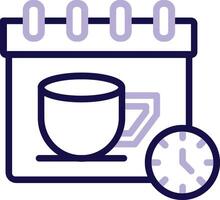 Breaks Two Color Line Icon vector