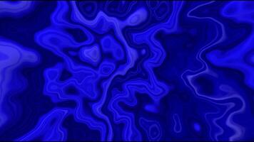 Mesmerizing abstract blue fluid background animation. This artistic design radiates tranquility with its smooth, flowing aesthetic video