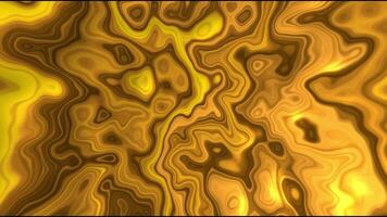 Gold fluid animation background radiates tranquility with its smooth, flowing aesthetic video