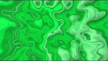 Mesmerizing abstract green fluid background animation. This artistic design radiates tranquility with its smooth, flowing aesthetic video
