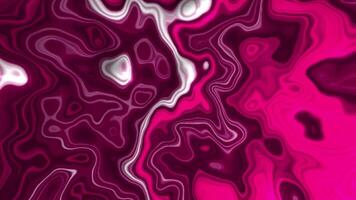 Pink fluid animation background. Mesmerizing abstract pink. Smooth and flowing aesthetic video