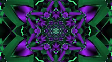 Mesmerizing fractal spiral pattern with intricate details and a rainbow of colors, drawing the viewer's eye towards the glowing center. video