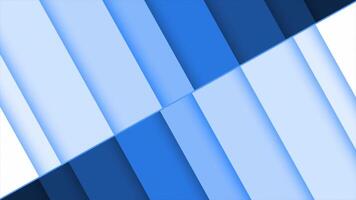 Royal blue color multiple gradient rectangular shape geometrical gradient palette placed diagonally loop able background video