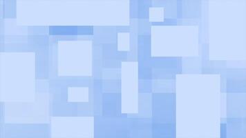 Royal blue abstract geometric square shapes modern background, square shapes loop able geometrical background video
